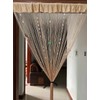 ZiDeTang Button Beaded Door Curtain Fringe Tassel Living Room Divider