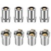 GEDEUBAN 8 PCS 510 Thread Magnetic Adapter for Electronic Devices