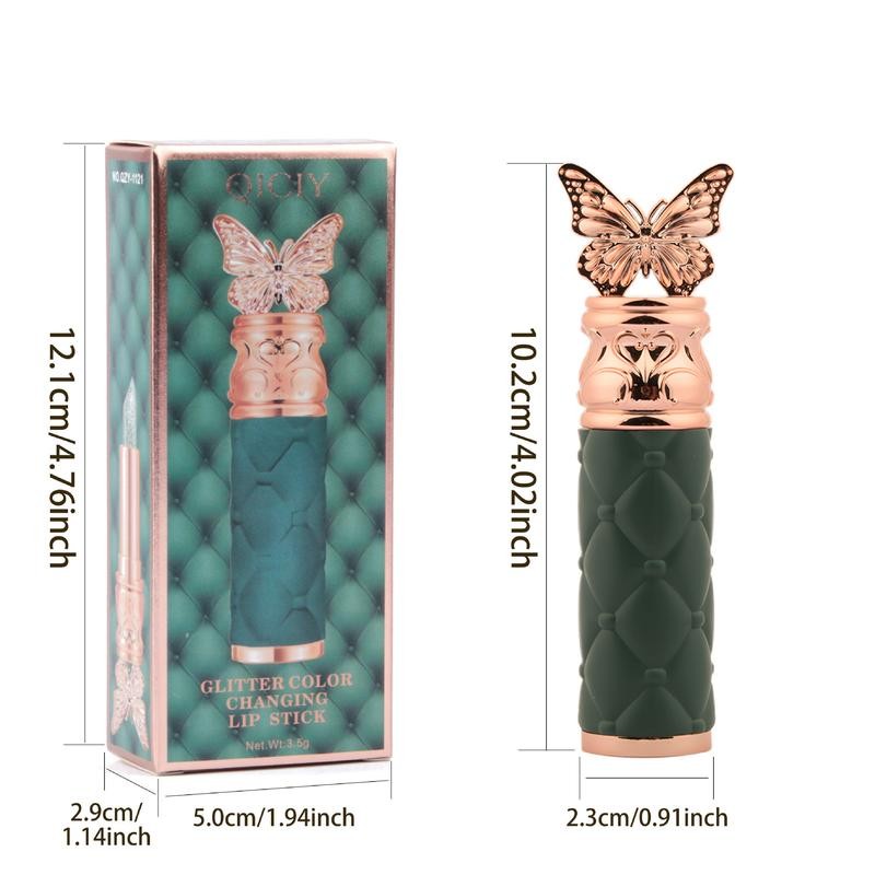 3pcs Petal Color-changing Lip Balm, Long-lasting, Moisturizing, Not Easily Fading,