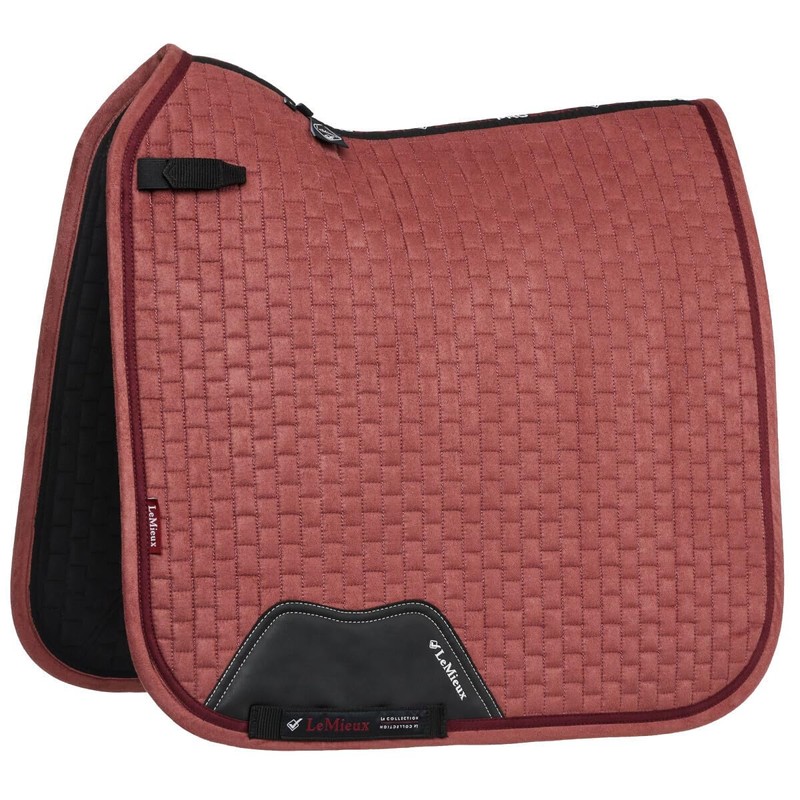 LeMieux Suede Dressage Square Saddle Pads - English Saddle Pads