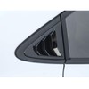 ruihe 2pc Rear Quarter Panel Window Side Louvers Vent Fit