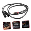 VICASKY Dual to Dual Male Audio Cable Professional Audio Conversion