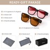 AVDLAB Indoor Fluorescent-41 Pink & Outdoor Fluorescent-60 Brown Tinted Fit