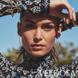 VEEDOFA Silver Hoop Earrings for Women 925 Sterling Silver Earrings Lightweight Hypoallergenic Hoops Earrings for Women