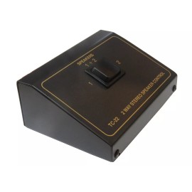 TC-8 2 Pair Way Stereo Compact Rugged Speaker Switcher Selector Switch box 1x2 TC-22