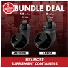 MYLIDO Protein Dispenser Scoop Powder Dispense Supplement Funnel Universal Size
