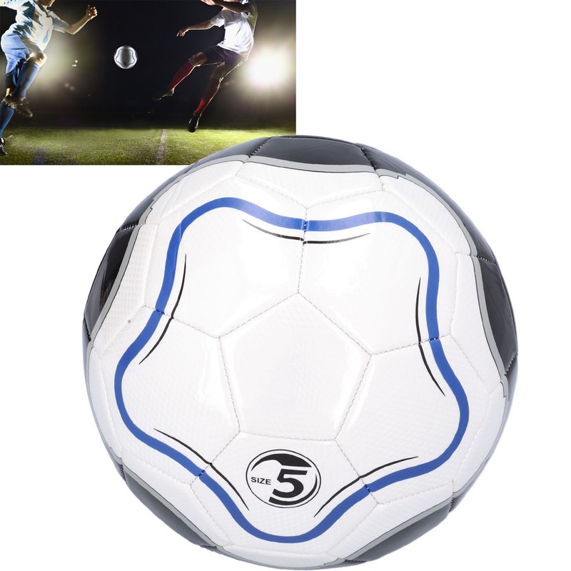 REGAIL Size 5 Soccer Ball Football Sport Ball Machine Stitched