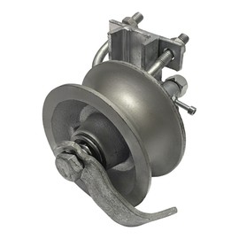 Single Rear Pipe Track Wheel for Chain Link Sliding Gates