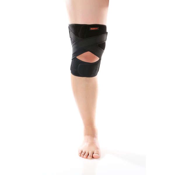 AIDER エイダー 膝サポーター 後十字靭帯 用 Knee Support TYPE5 Large size (Left Large)