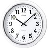 MAG W-734WH-Z Wall Clock, Radio Clock, Waterproof, Dustproof, Analog, Naya,