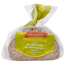 Rudolphs Schinkenbrot Whole Grain Rye Bread 16oz Sliced Fresh Seed Sandwich Loaf