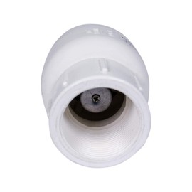 Midline Valve PVC Inline Check Valve for Backflow Prevention 1-1/2'' FIP White Plastic (4I2U112)