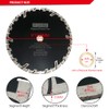 DT-DIATOOL Diamond Saw Blade with Deep Teeth 9 Inch /