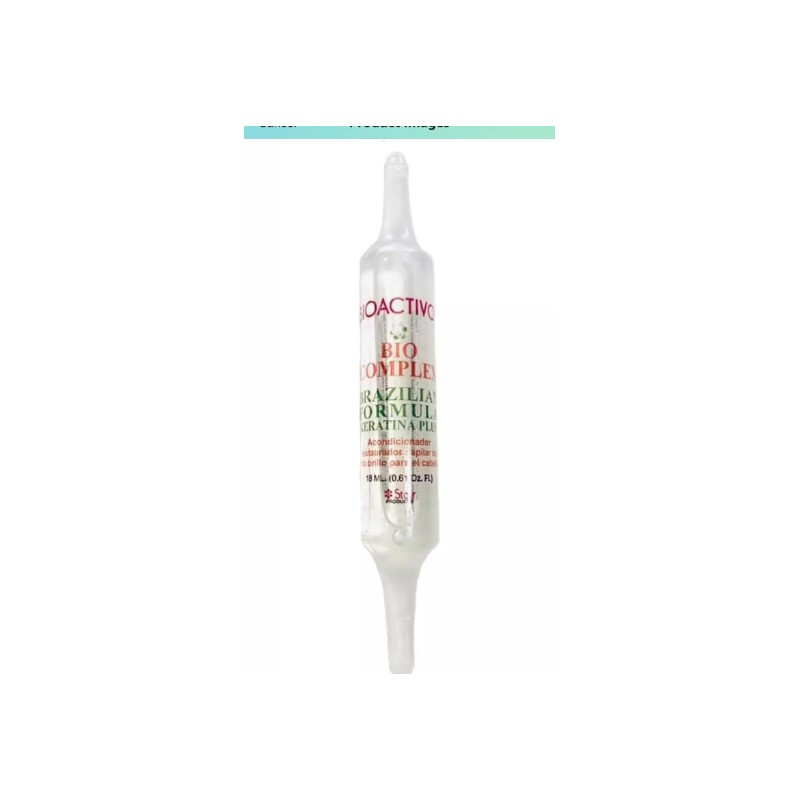 Bio Complex ampoules/ampolla Brazilian Formula Keratin Plus 3-Pack