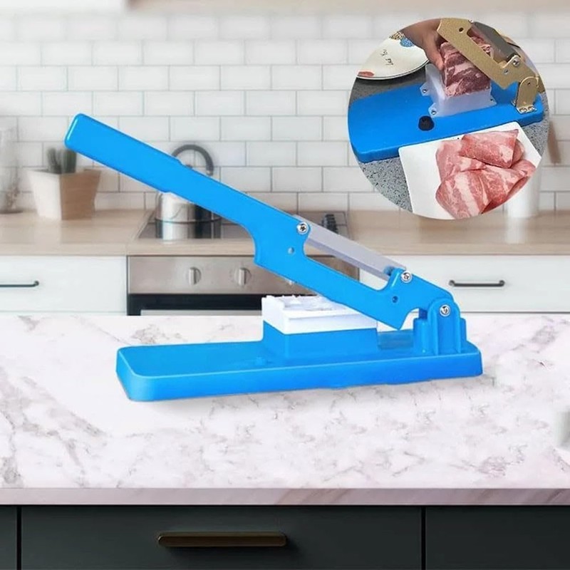 Manual Meat Slicer, Fruit and Vegetable Slicer, Multifunctional Table Cutter,