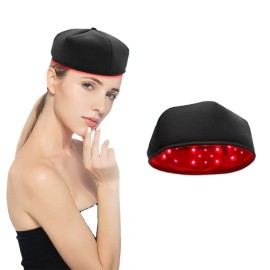 LED Cap, Get Thicker, Fuller Hair and Restore Your Hairlinecolor: Gray, power supply mode: Plug-in