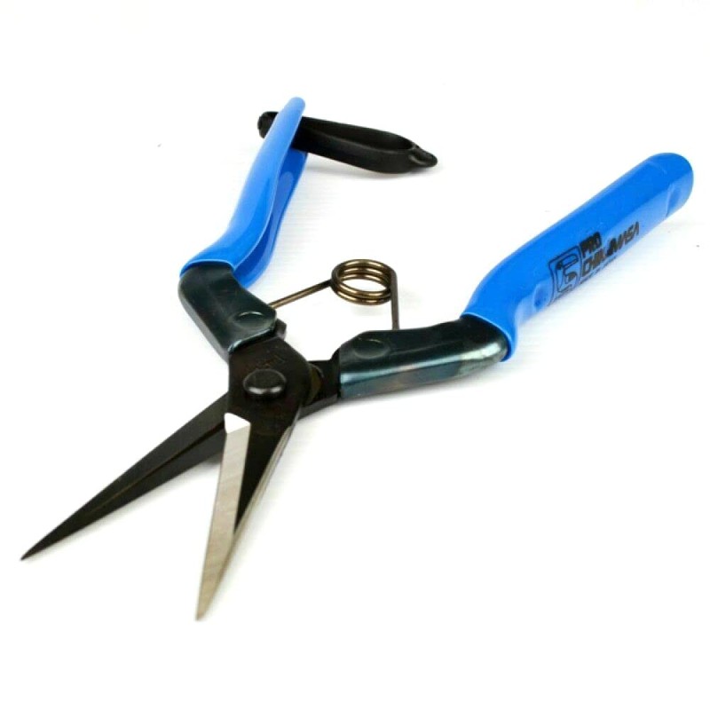 Chikamasa Hydroponic Long Bladed Pruning Scissors Spring Loaded Trimmers Scissors