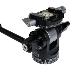 NOVO MPH-10 Pro Monopod Two-way head with panorama. Tilt range +90 Degrees to -65 Degrees. Arca-Swiss.Aviation grade aluminium 3/8" or 1/4" base mounting.5kg Payload.Weighs just 440g. Removable handle