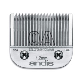 Andis 64210 UltraEdge Carbon Steel Detachable Clipper Blade, Size 0A, 3/64-Inch Cut Length
