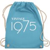 Shirtracer - 50th Birthday - Vintage 1972 White - Gym