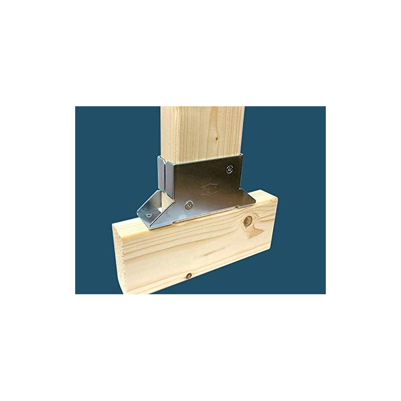 fort FRT-033 Black Painted Metal Bracket for 2X4 B2-BK Quantity: