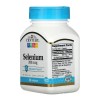 **Selenio Selenium 200 mcg** 60 Cápsulas, Anticancerígeno, Century, Sabor Neutro