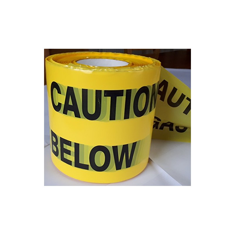 Ali's DIY Gas Pipe Below Warning Tape - 20 Metre