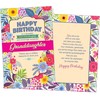 Chuck's Card-O-Rama - Birthday Card For Granddaughter - Made in