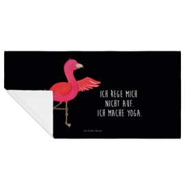 Mr. & Mrs. Panda 50 x 100 Hand Towel Flamingo Yoga Gift Tree Trouble Kids Yoga Exercise Baby Large Bird Towels Relaxed Mindfulness