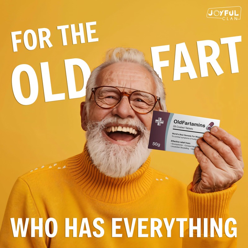 Funny Prank Pill Box with Sweets, Gag Gifts for Men,