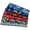 EDGEAM Pack of 6 Cotton Fabric Patchwork Fabrics Sewing Fabrics