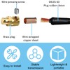 EATBALE DKJ35-50 315Amp Connector-Plug Replacement Parts for TIG Welding Cable
