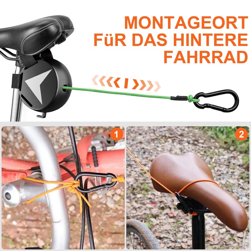 COTOP 2 m Bicycle Tow Rope for Children, 120 kg