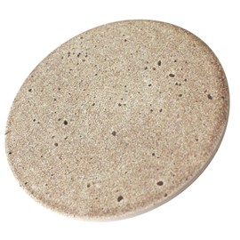 りっぷうや 珪藻土コースター ナチュラルシリーズ ミルキーブラウン