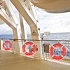 Life Ring,23" Boat Safety Throw Rings with Water Floating Lifesaving