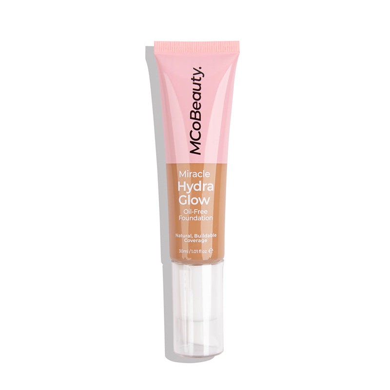 MCOBEAUTY MIRACLE HYDRA-GLOW OIL-FREE FOUNDATION - NATURAL HONEY, #MCH241 MCOBEAUTY