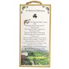 Irishman's Philosophy - Irish Saying - 5x10 Inch Hanging Wooden