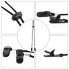 Black Adjustable Hat Strap Clips Windproof Clips Cap Retainers Anti-Lost