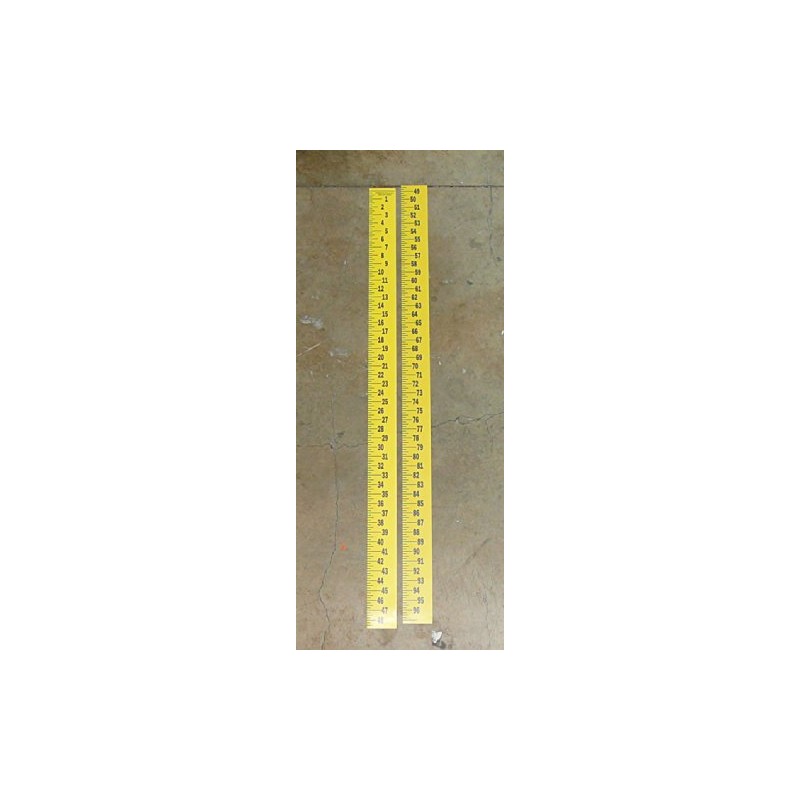 Extra Wide Ruler – Adhesive Backed – 3 Inch Wide