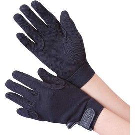 Adults Newbury Riding Gloves - Medium - Black