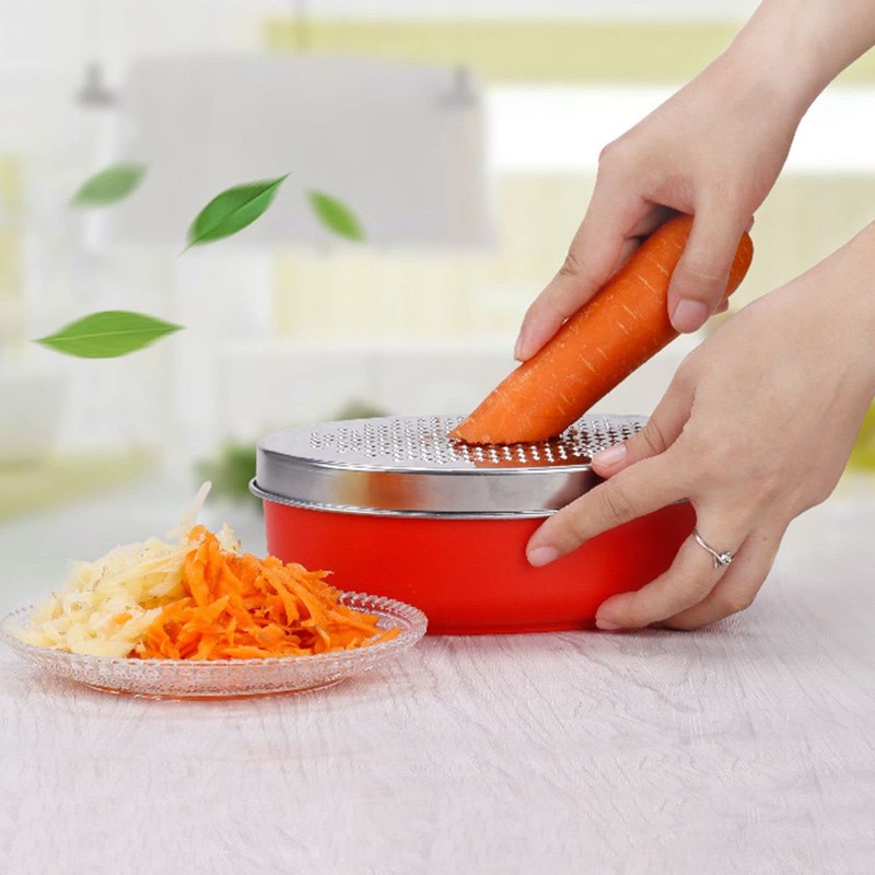 Kunovo Cheese Grater With Airtight Storage Container,cheese shredder&vegetable grater，Box Grater