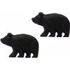 Marco Rustic Black Bear Drawer Pulls (Set of 2 Knobs)
