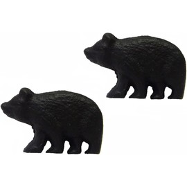 Marco Rustic Black Bear Drawer Pulls (Set of 2 Knobs)