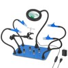 Toolour Magnetic Helping Hands Soldering Third Hand, PCB Circuit Board