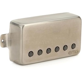 EMG 57-B Electric Guitar Humbucker Pickup Stainless Steel Brushed Chrome