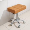 Kaleurrier Heavy Duty Stools with Wheels 400lb Backless Height Adjustable
