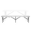 Unbranded 6FT Outdoor Patio Foldable Bench