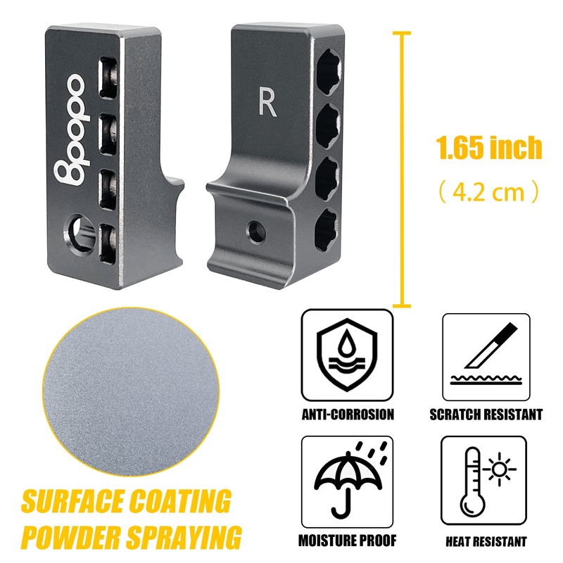 Aluminum 1/4-Inch Hex Bits Holders Fit for Dewalt Wrox Cordless