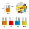 DanYun 4pcs Micro2 Small Circuit Fuse Tap Kit Car Flat