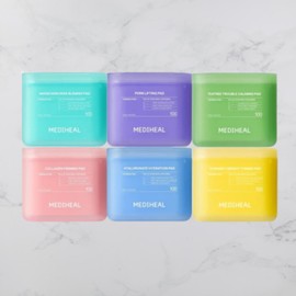 Mediheal Derma Toner Pads (100 sheets) + Refill (100 sheets) (Choose 1 of 7 types) / 메디힐 더마 토너패드 100매 + 리필 100매 7종 택1